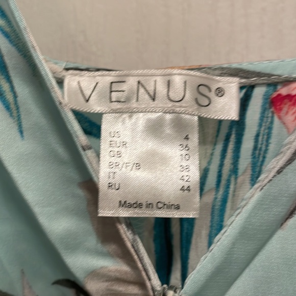 VENUS Floral wrap around floor dress - Picture 3 of 8